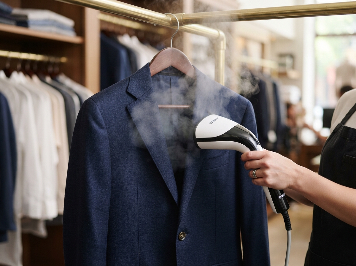 Professional steam ironing service